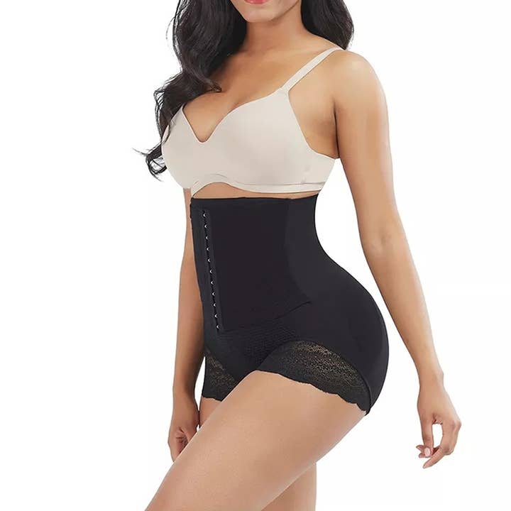 Curvy Fix - Wholesale Shapewear - Women's - Slimming Belly Seamless Brief Panty For Weight Loss6