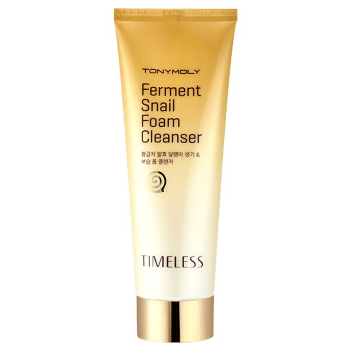 Timeless Ferment Snail Foam Cleanser for wholesale by TONYMOLY