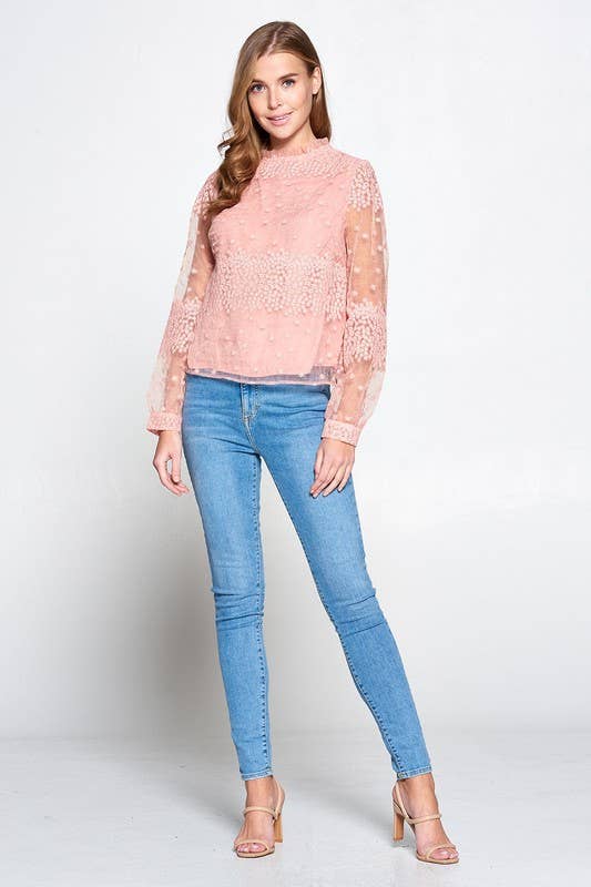 Strut & Bolt - Wholesale Blouse - Women's - Bedelia Lace Blouse1