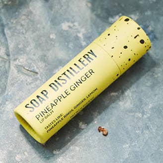 Pineapple Ginger Lip Balm for wholesale by Soap Distillery