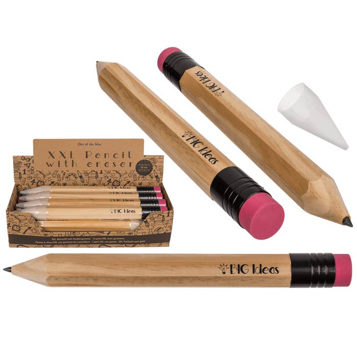 Riesiger Bleistift mit Radiergummi, Big Ideas, und andere Ergebnisse für sprout bleistift im Großhandel. Kostenlose Rücksendungen und 60-Tage-Zahlungsziel auf Faire im Trend auf Faire.