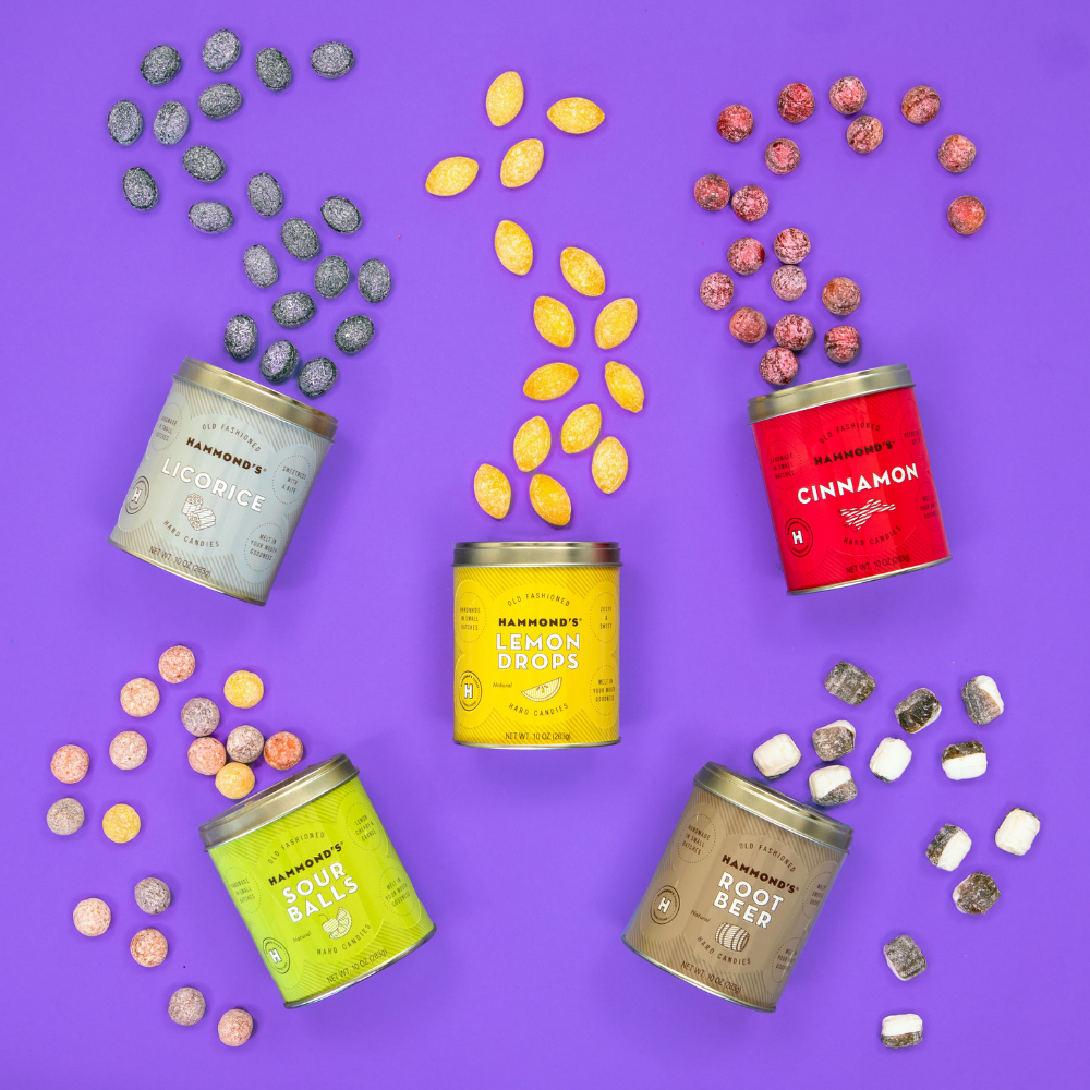 Hammond's Candies - Wholesale Hard Candy - Old-Fashioned Pantry Candy - Cinnamon Drops - 10 oz Tin3