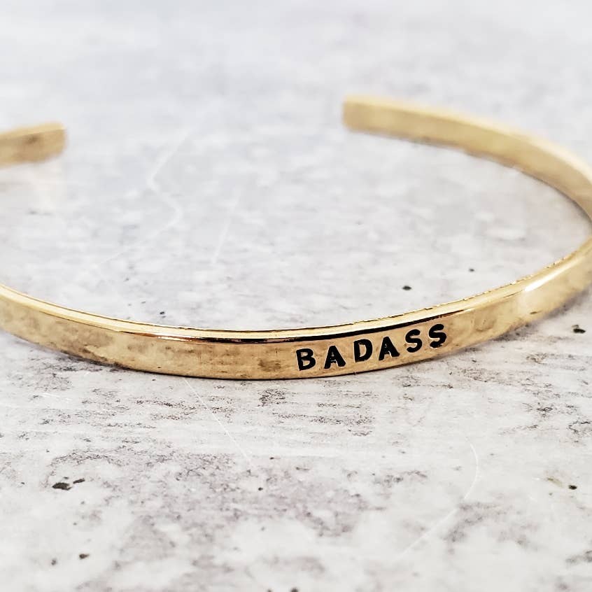 Salt and Sparkle - Wholesale Cuff Bracelet - BADASS Skinny Adjustable Cuff Bracelet6