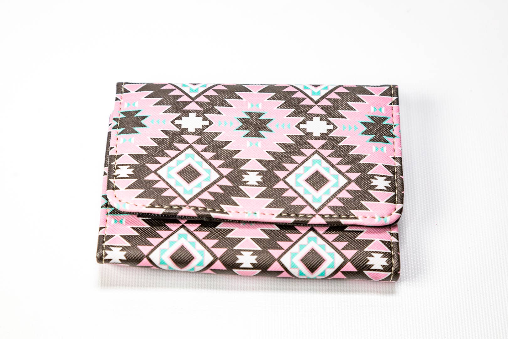 Flag Matrix Inc - Wholesale Wallet - Women's - Twila 5" Tri-fold Native Wallet2