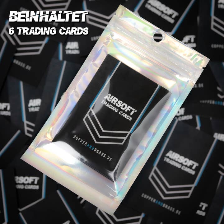 Pacchetto Booster di 6 Carte Collezionabili Airsoft Casuali per la vendita all'ingrosso da parte di Copper and Brass