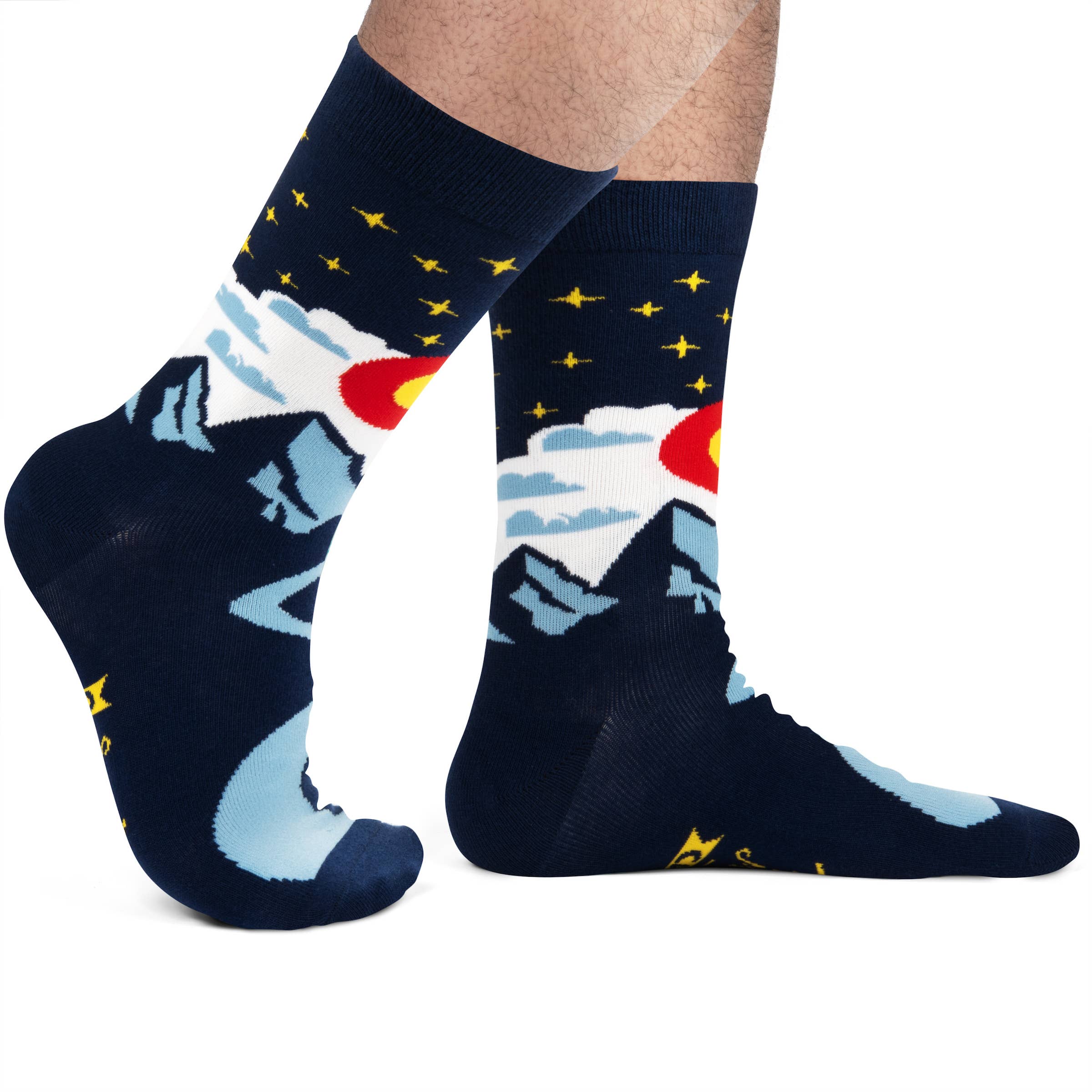 Lavley - Wholesale Socks - Unisex - The Mountains Are Calling (Colorado) Socks3