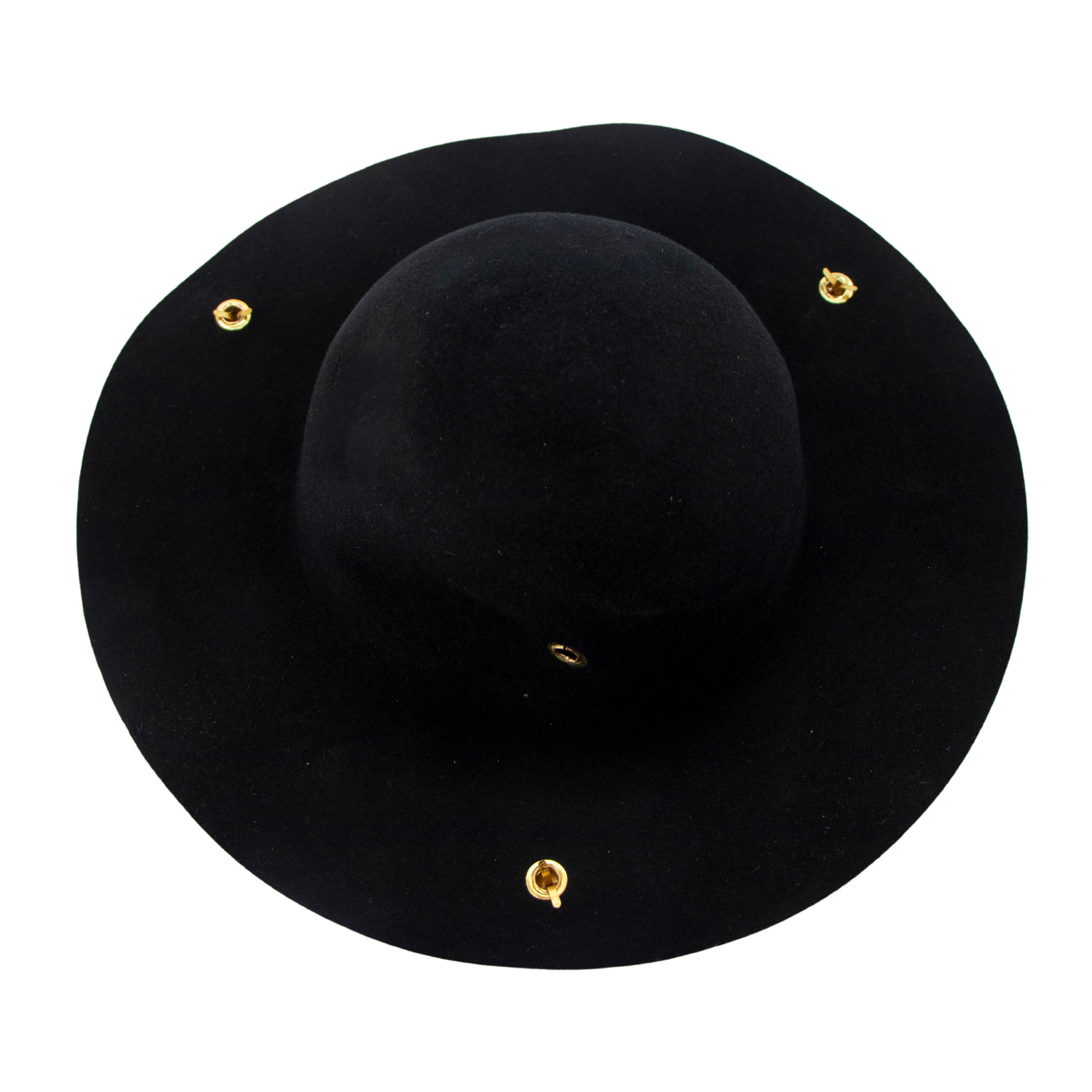 Western Fashion - Wholesale Cowboy Hat - Women's - 69518 Tricone Pirate Hat - 100% wool felt6