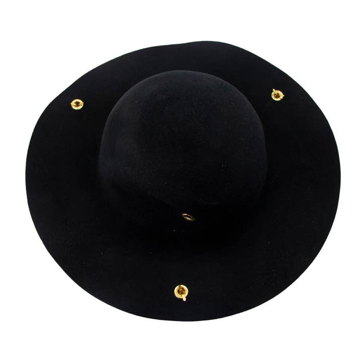 Western Fashion - Wholesale Cowboy Hat - Women's - 69518 Tricone Pirate Hat - 100% wool felt6