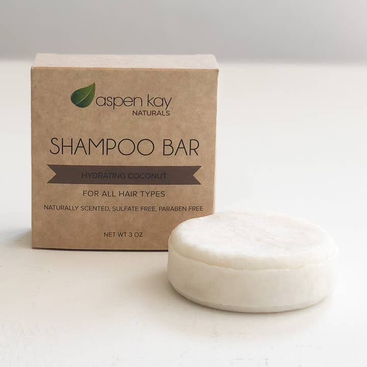 Shampoo Bar - Coconut - Hydrating for wholesale by Aspen Kay Naturals