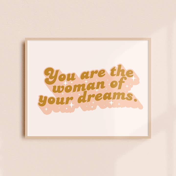 Dream Woman Print for wholesale by Asteria Studio