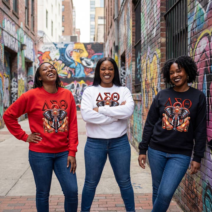 DST Luxury Sorority Sweatshirt for wholesale by CoRo & Company