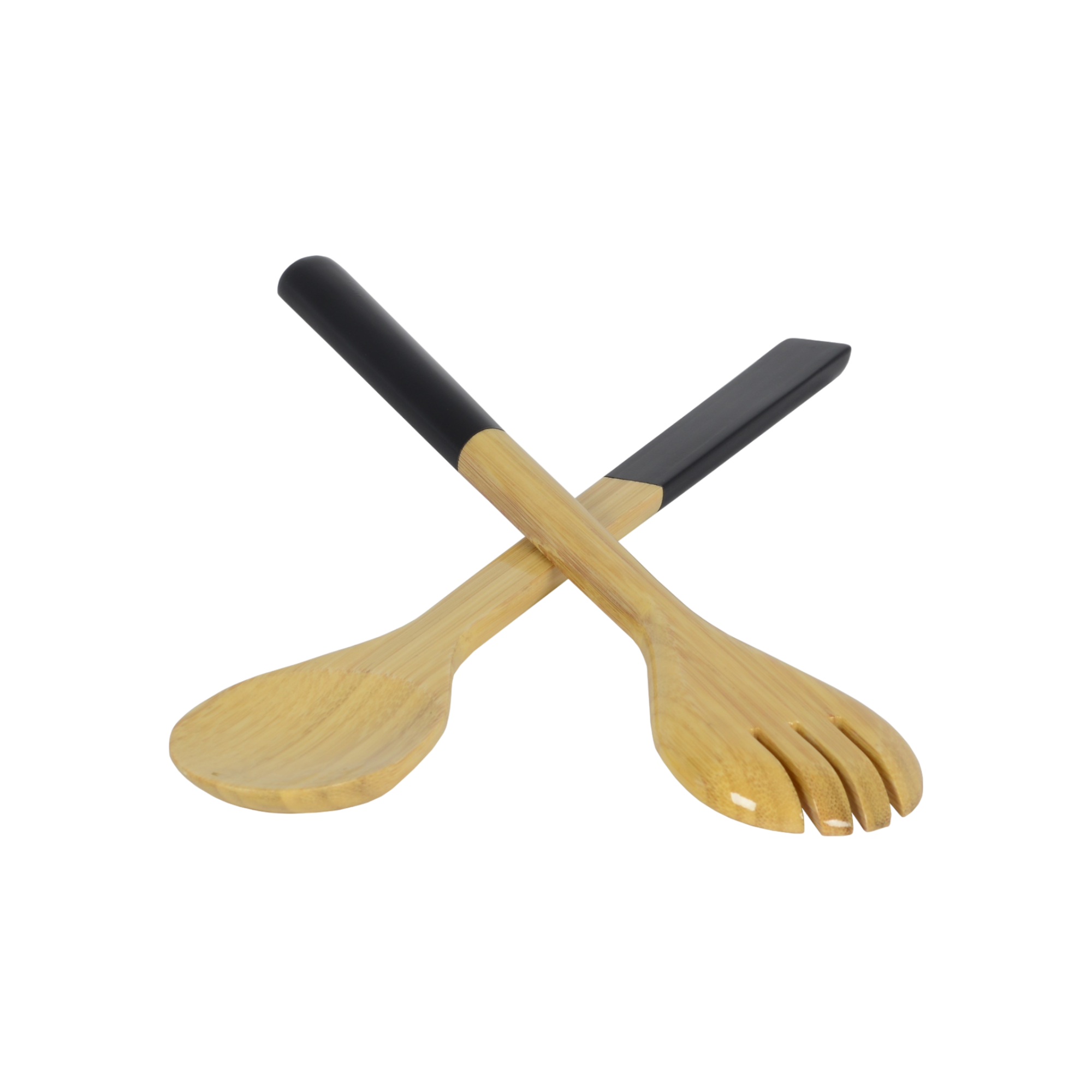 albert L. (punkt) Inc. - Wholesale Serving Utensil - Large Bamboo Server Set10