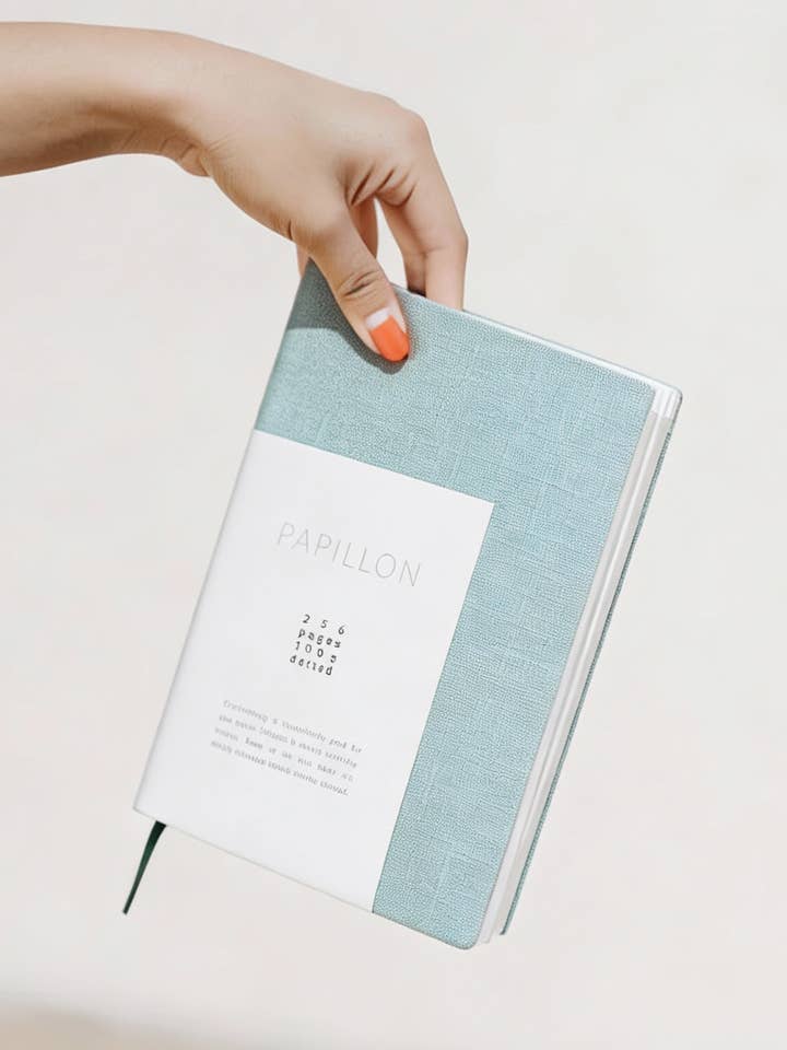 Leinen A5 Hardcover-Notizbuch – Leere Seiten – 256 Seiten für den Großhandel von Dzukou B.V.