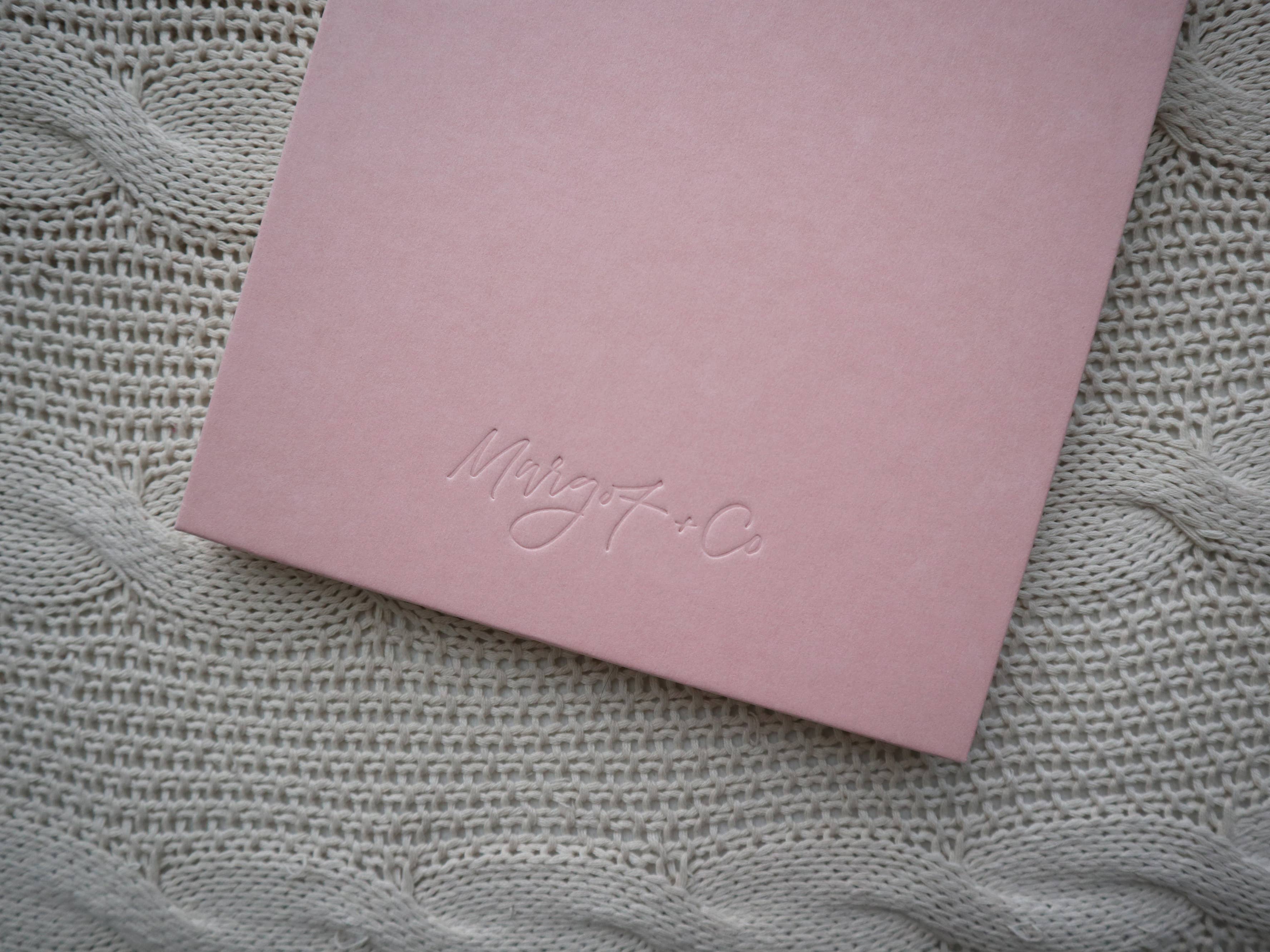 Margot + Co. - Wholesale Notebook - May The Lord Bless You Letterpress Notebook7