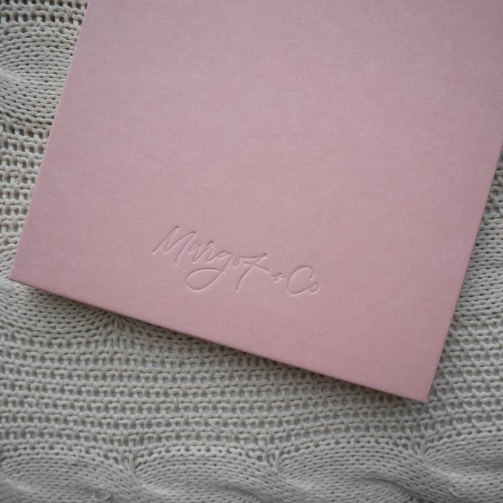 Margot + Co. - Wholesale Notebook - May The Lord Bless You Letterpress Notebook7