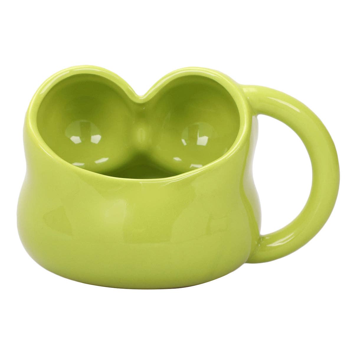 Bioworld Merchandising - Wholesale Coffee Mug - Keroppi 16 oz. Sculpted Ceramic Mug2