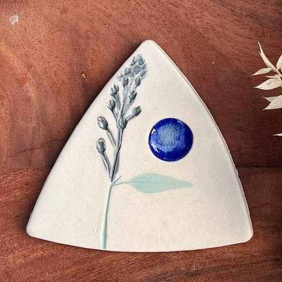 Hand-made Ceramic Butterfly Puddler Feeder Garden Gardening for wholesale by Flower Child Ceramics