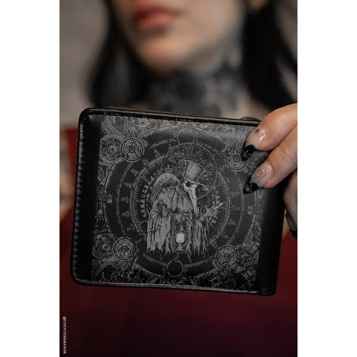 vampirefreaks – Engroshandel Tegnebog - Dame – Pestlæge Bifold Pung med Kæde