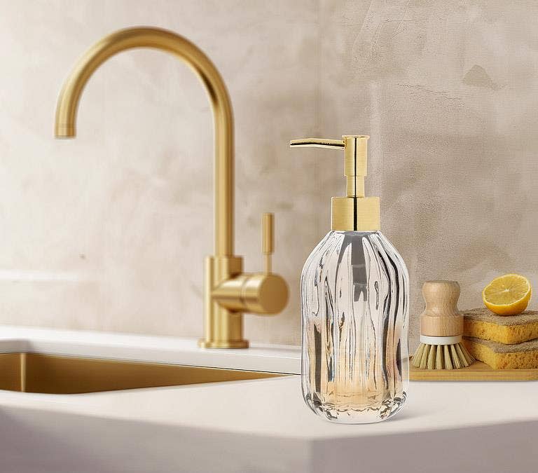 Abbott - Wholesale Soap Dispenser - Fluted Soap/Lotion Pump-7.5"H1