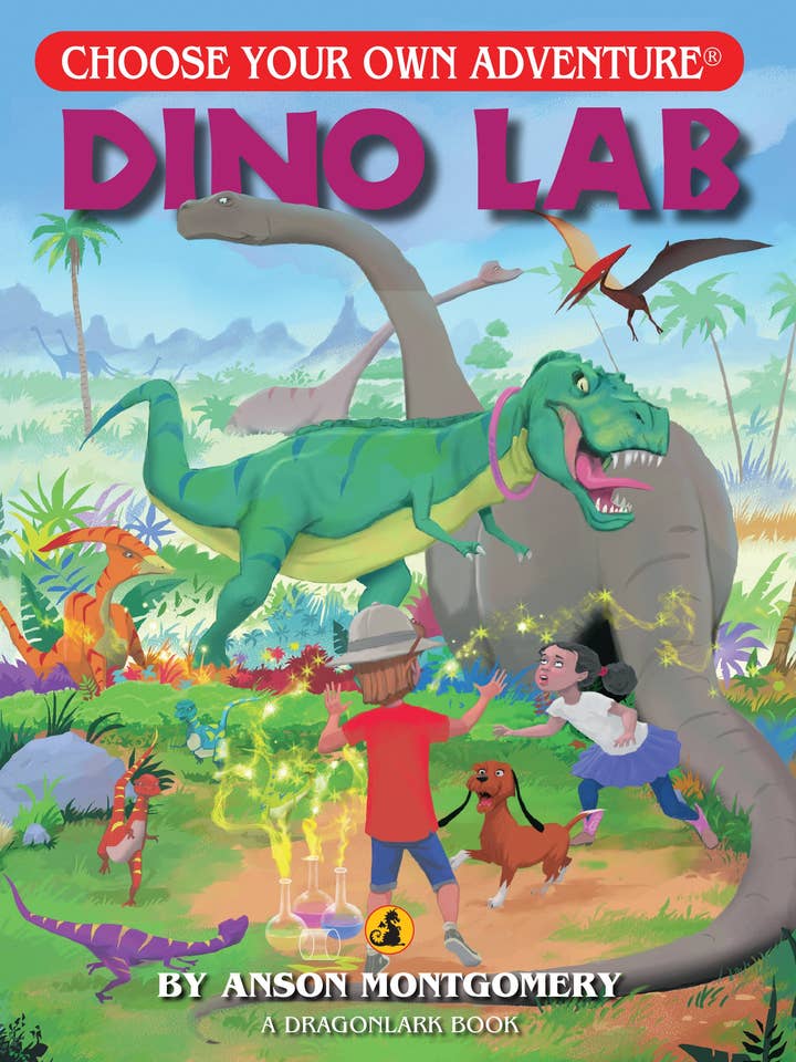 Dino Lab, Children's Book for wholesale by Choose Your Own Adventure
