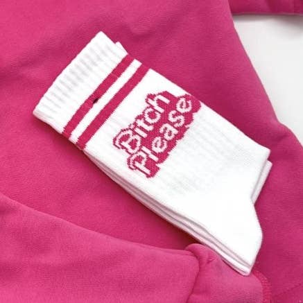 PEGADA SOCKS - Vendita all'ingrosso Calzini - Bambini - Calzini sportivi per bambini « Bitch Please »2