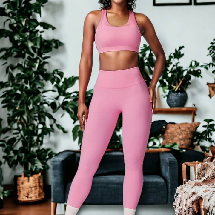 Combinaison de fitness amincissante pour le dos à séchage rapide pour la vente par Active by Anna-Kaci