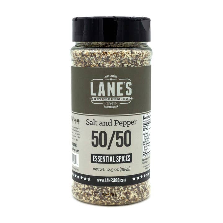 Salt and Pepper 50/50 for wholesale by Lane's BBQ