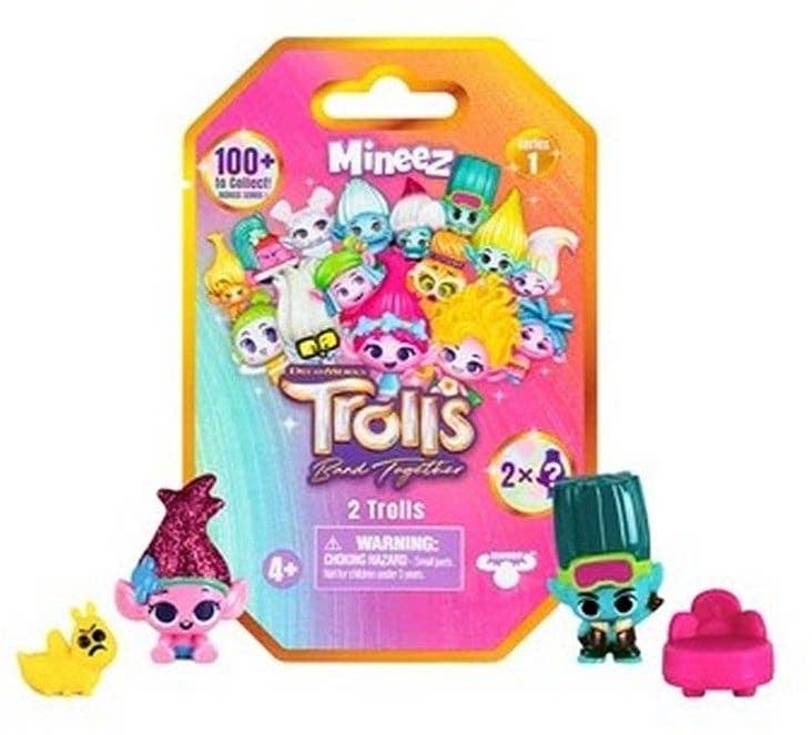 KIDDY-MOOV - Wholesale Figurine Toy - Kids - Trolls Band Together – Mineez Blind Pack1