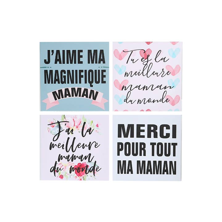 Canvas Wall Art Maman Asstd for wholesale by IH Casa Decor