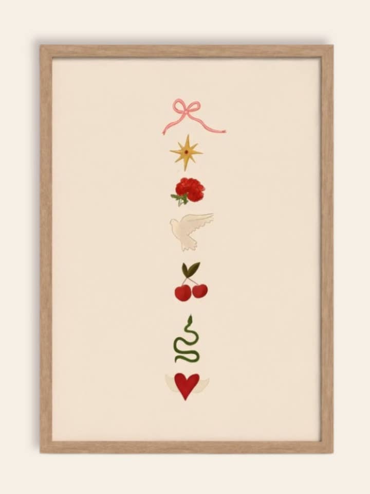 Giclee Art Print - Sweet like Cherries for wholesale by Queen of the Rodeo