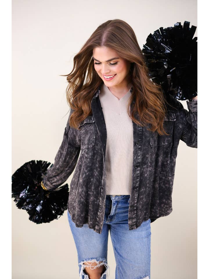 Jess Lea - Wholesale Button Down Shirt - Women's - Dean Button Up Top31