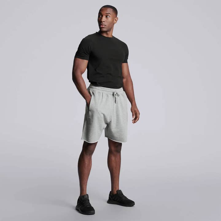 Essential Bomuld 12" Shorts - Grå for engroshandel hos HPE Activewear