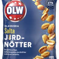OLW SALTED PEANUTS 300G for wholesale by SWEDISHCANDY4U