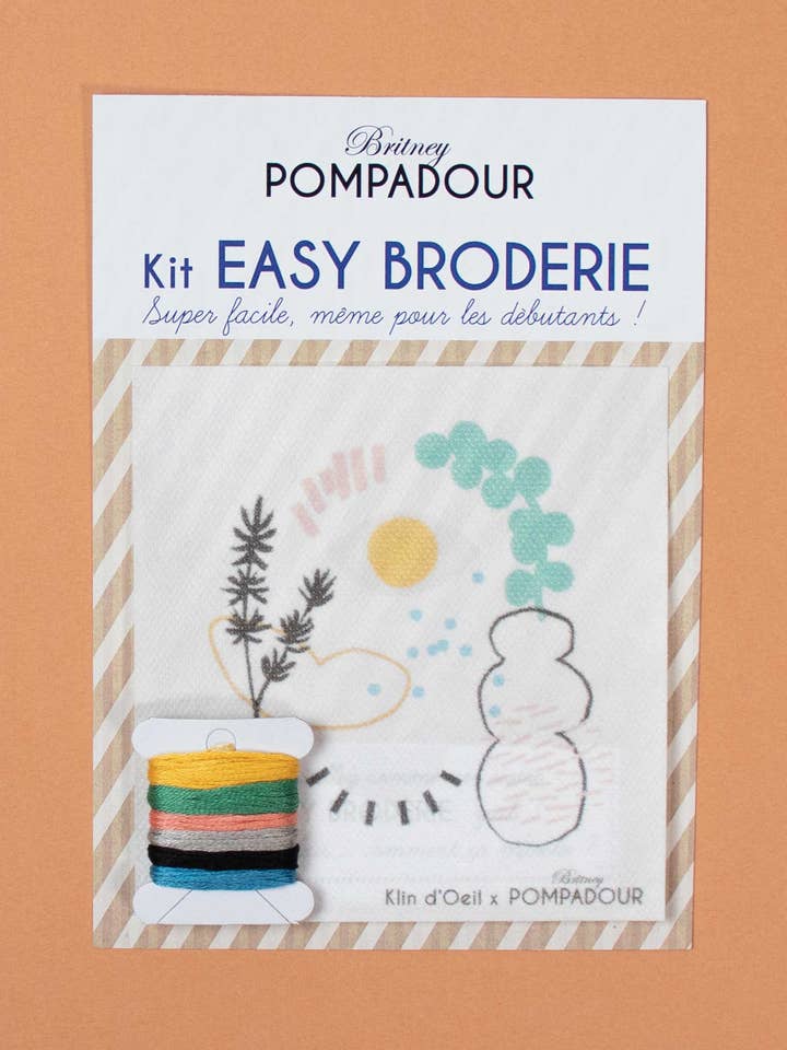 Refill Easy Embroidery - Klin Still Life for wholesale by Britney Pompadour - Broderie - Embroidery kit