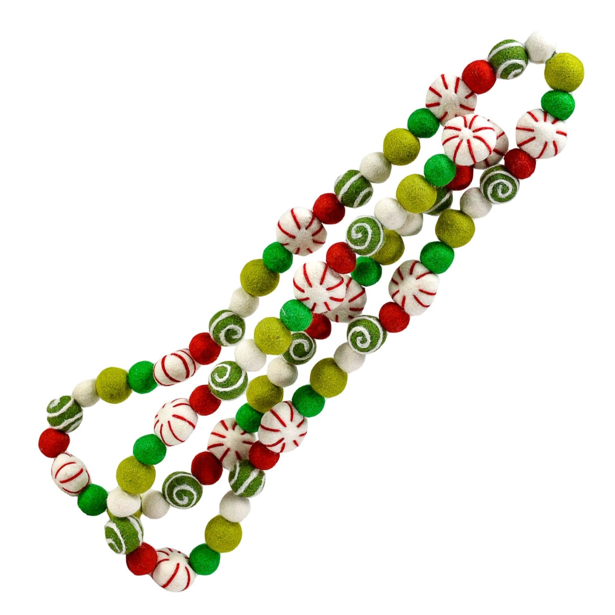 BNB Crafts Inc. - Wholesale Bunting/Garland - 8 Feet Long Christmas Candy Ball Garland5