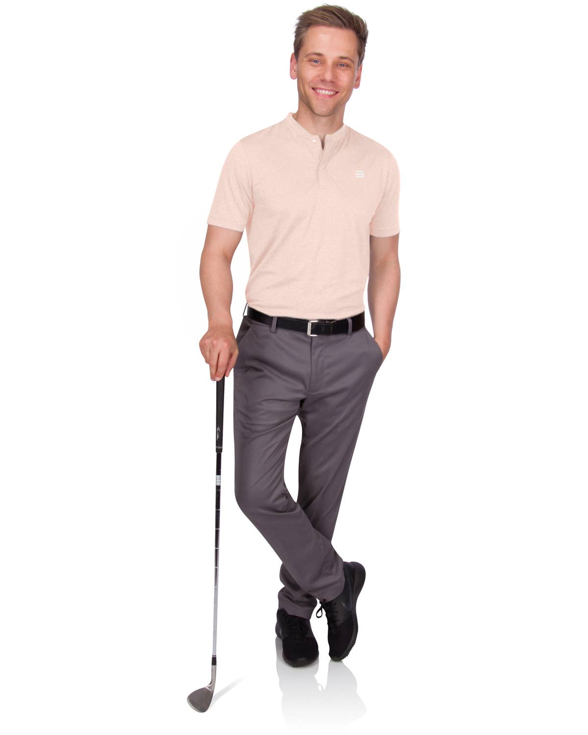 Three Sixty Six - Venta al por mayor Polo - Hombre - Camisas de golf sin cuello para hombre, de secado rápido, elásticas en 4 direcciones31