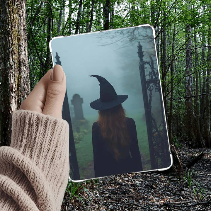 Witchy Forest Kindle Paperwhite Insert for wholesale by Awfullynerdy.co