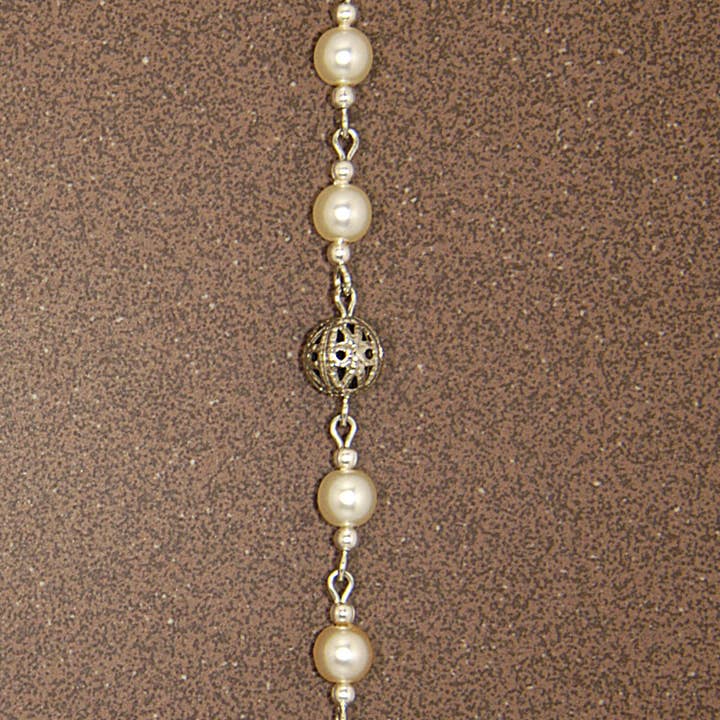 Bolero – wholesale Beaded/pearl necklace – ASCOT1