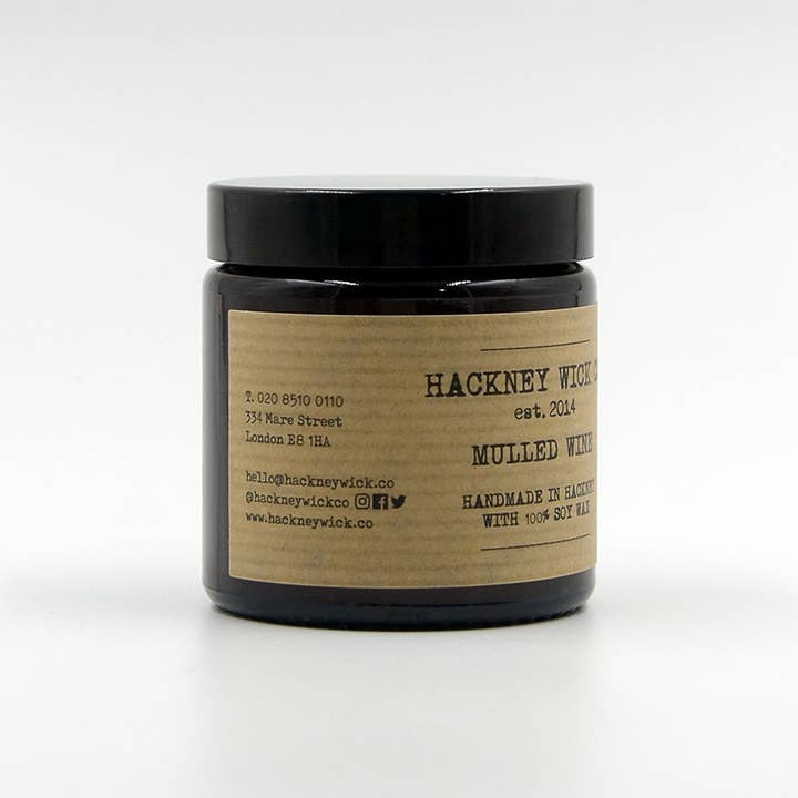 Hackneywickco - Wholesale Jar/filled candle - Hackney Wick Co Soy Wax Mulled Wine Candle3