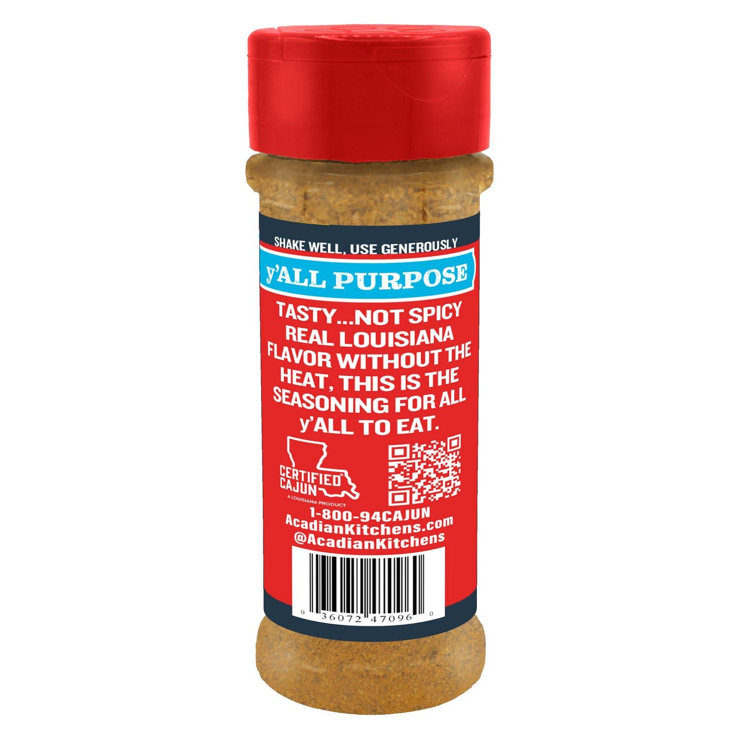 Ragin' Cajun - Wholesale Dried Spice Mix - Ragin' Cajun y'ALL Purpose Seasoning 4oz2
