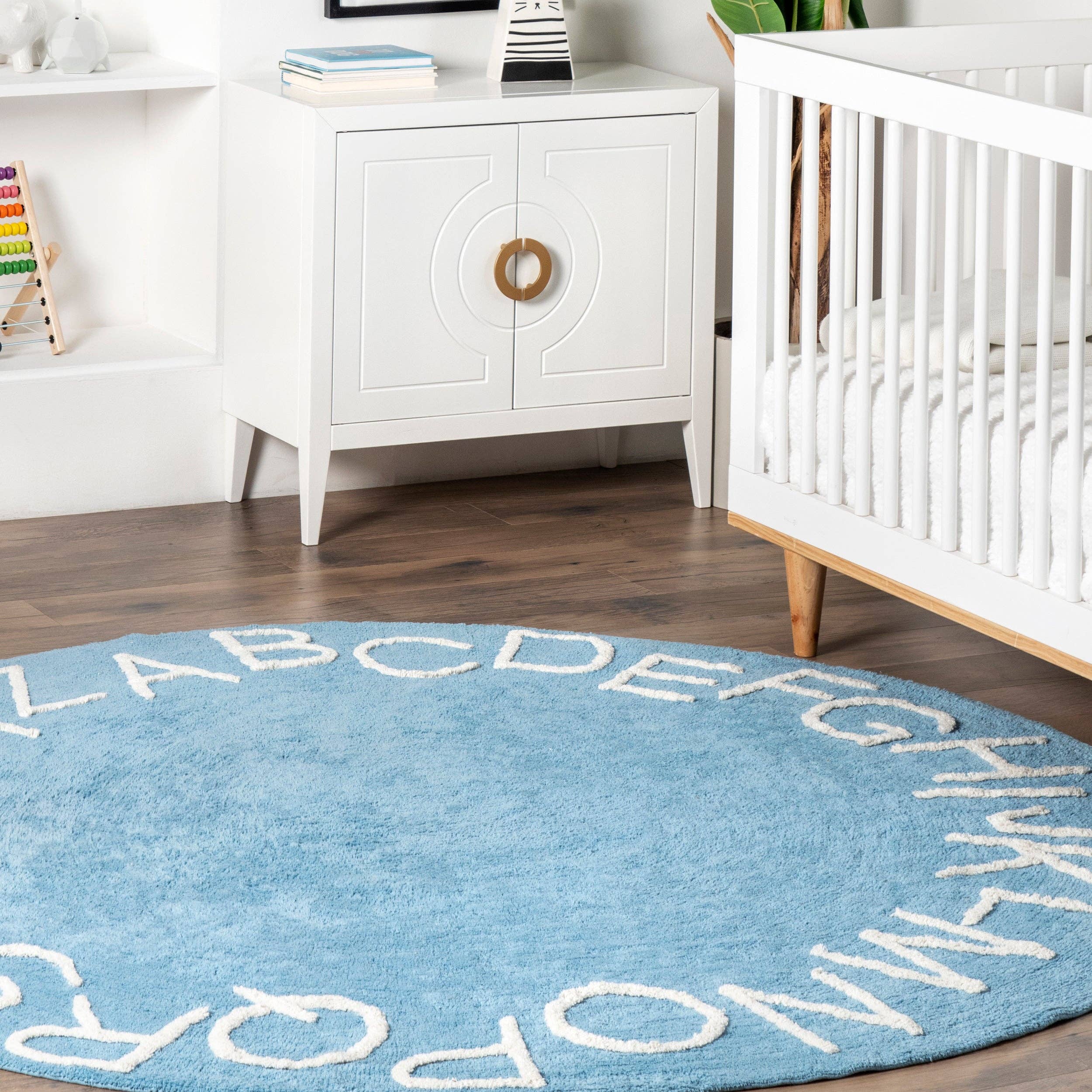 nuLOOM - Wholesale Area Rug - Kids & Baby - Kids Washable Round Alphabet Rug18