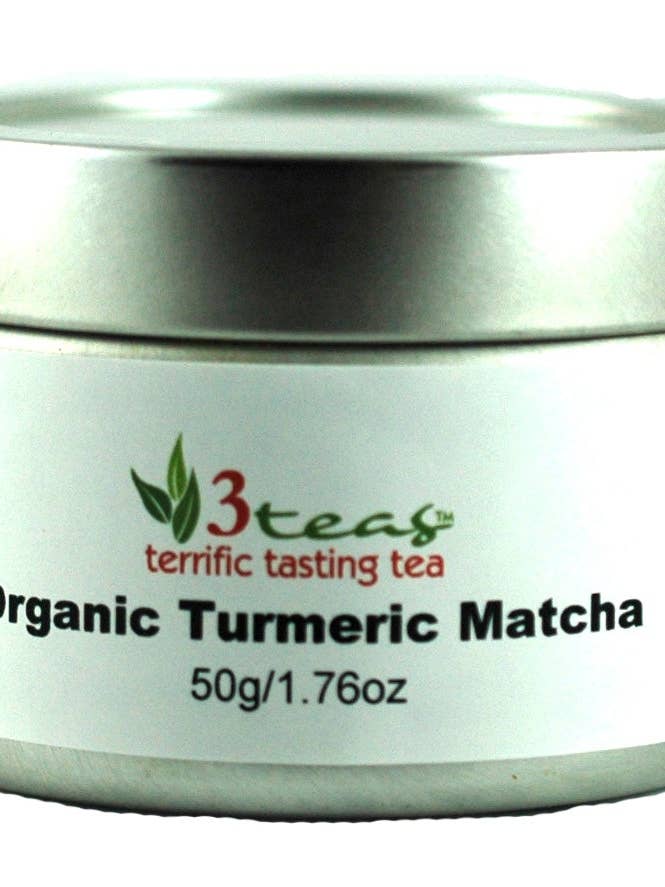 Organic Turmeric Matcha for wholesale by 3 Teas