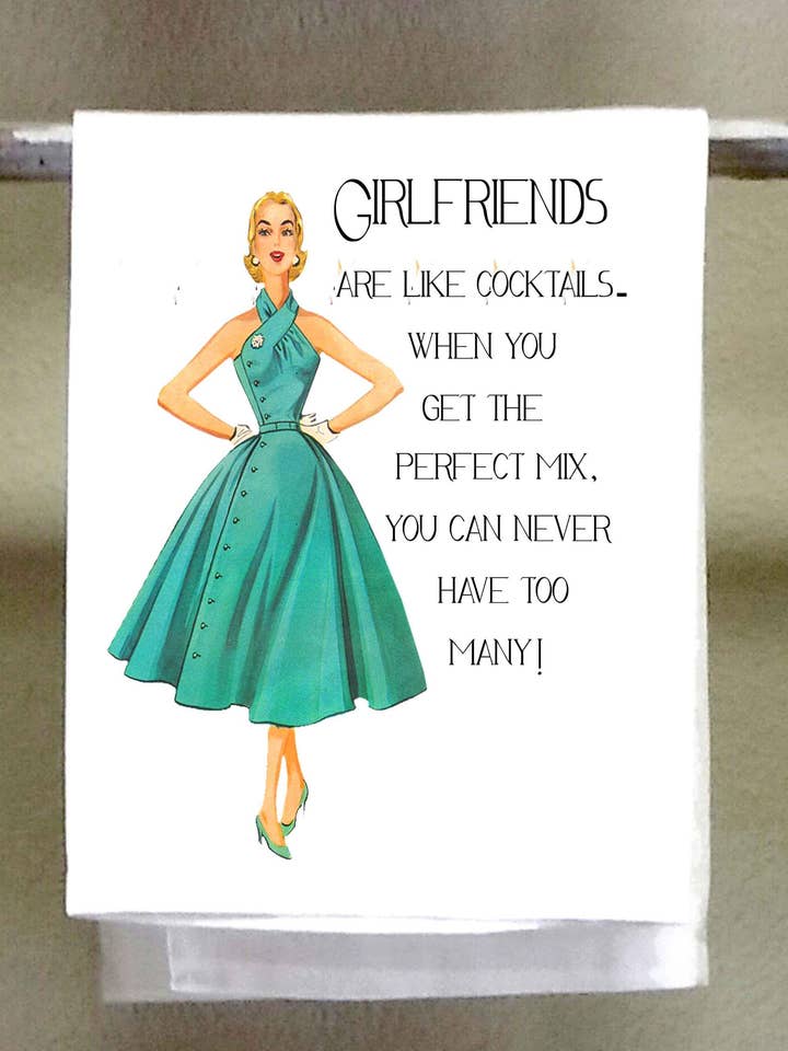 Frække pige, veninder er som cocktails, når du får den perfekte blanding, kan du aldrig få for mange. for engroshandel hos Sassy Talkin