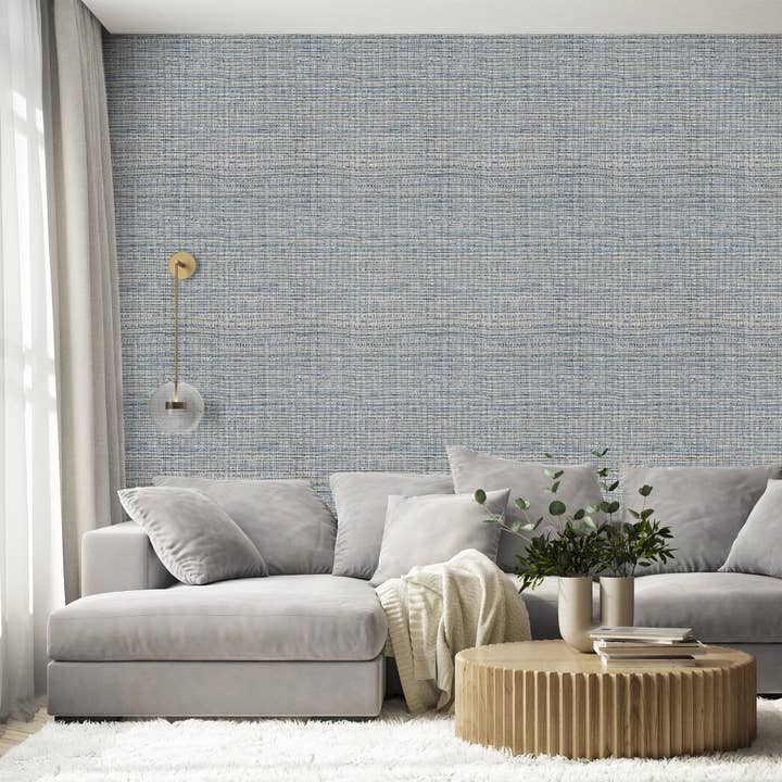 Galerie Wallcoverings - Wholesale Wallpaper - Salt Collection Fondo Wild Grass Effect Wallpaper Roll11