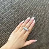 Folie à Trois – wholesale Cocktail/Statement Ring – La Mer RING6