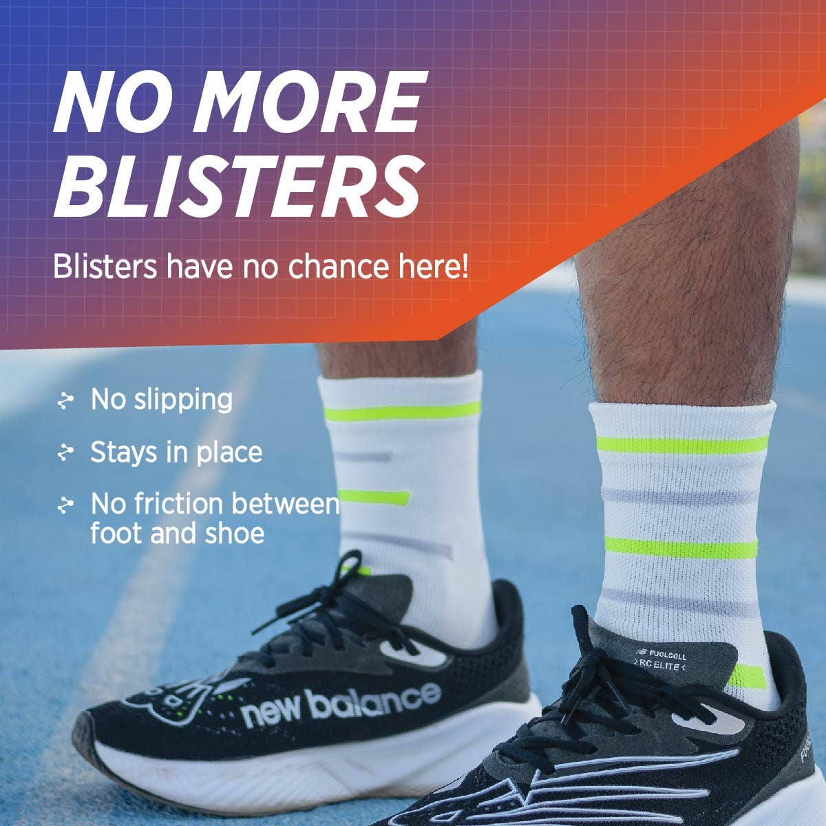 Silvera Nanotech - Wholesale Socks - Unisex - Antibacterial Running Compression Socks Men & Women 2-Pack6