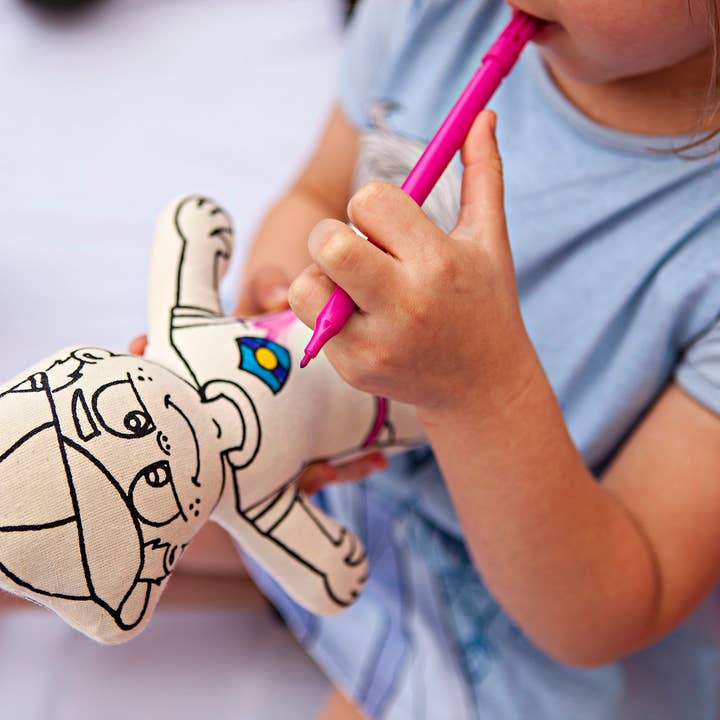 Kiboo Kids – wholesale Docka - Barn – Färg din egen pojke med Cap Doll