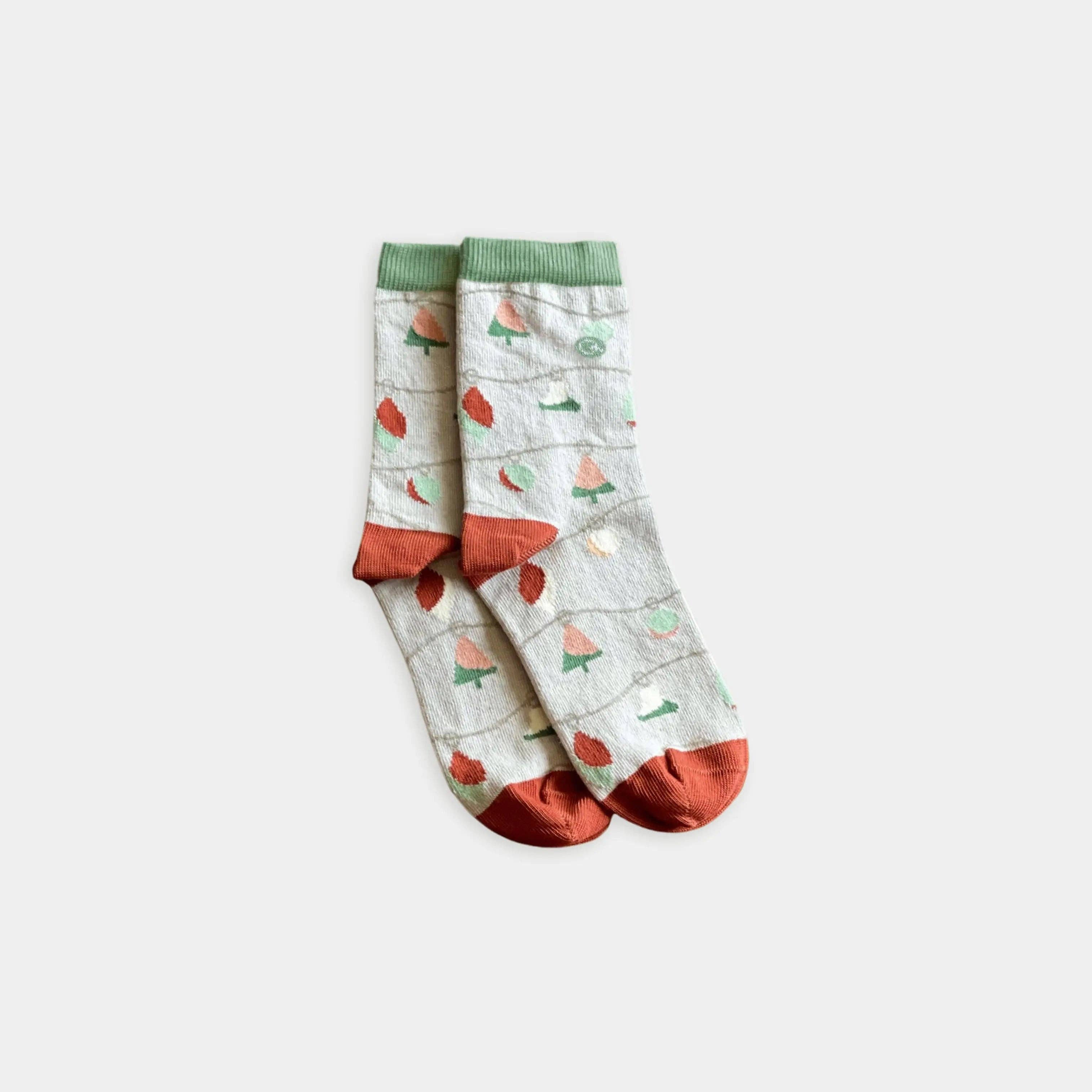 Buy Q for Quinn Organic Cotton Socks Artic Animals Socks at Well