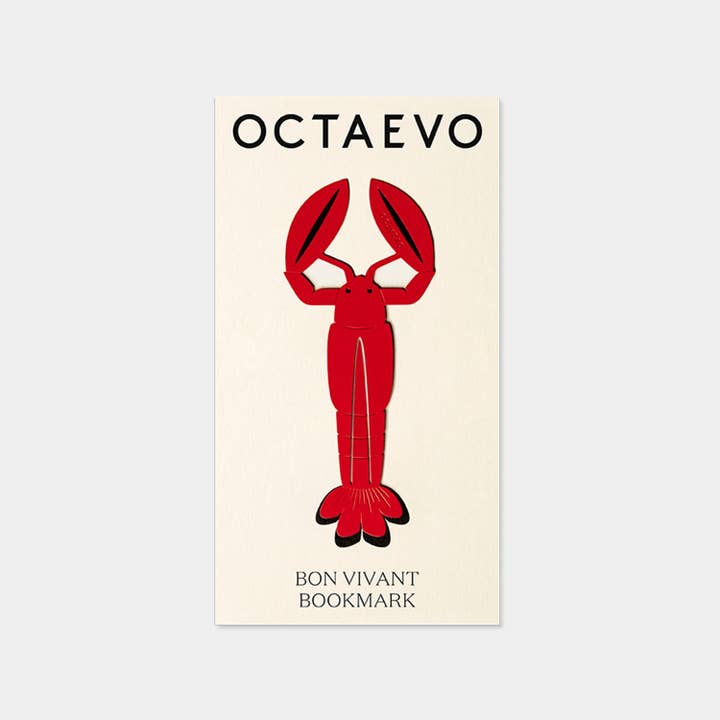 54 Celsius - Wholesale Bookmark - OCTAEVO Bookmark "Bon Vivant" - Metal w Brass Finish1