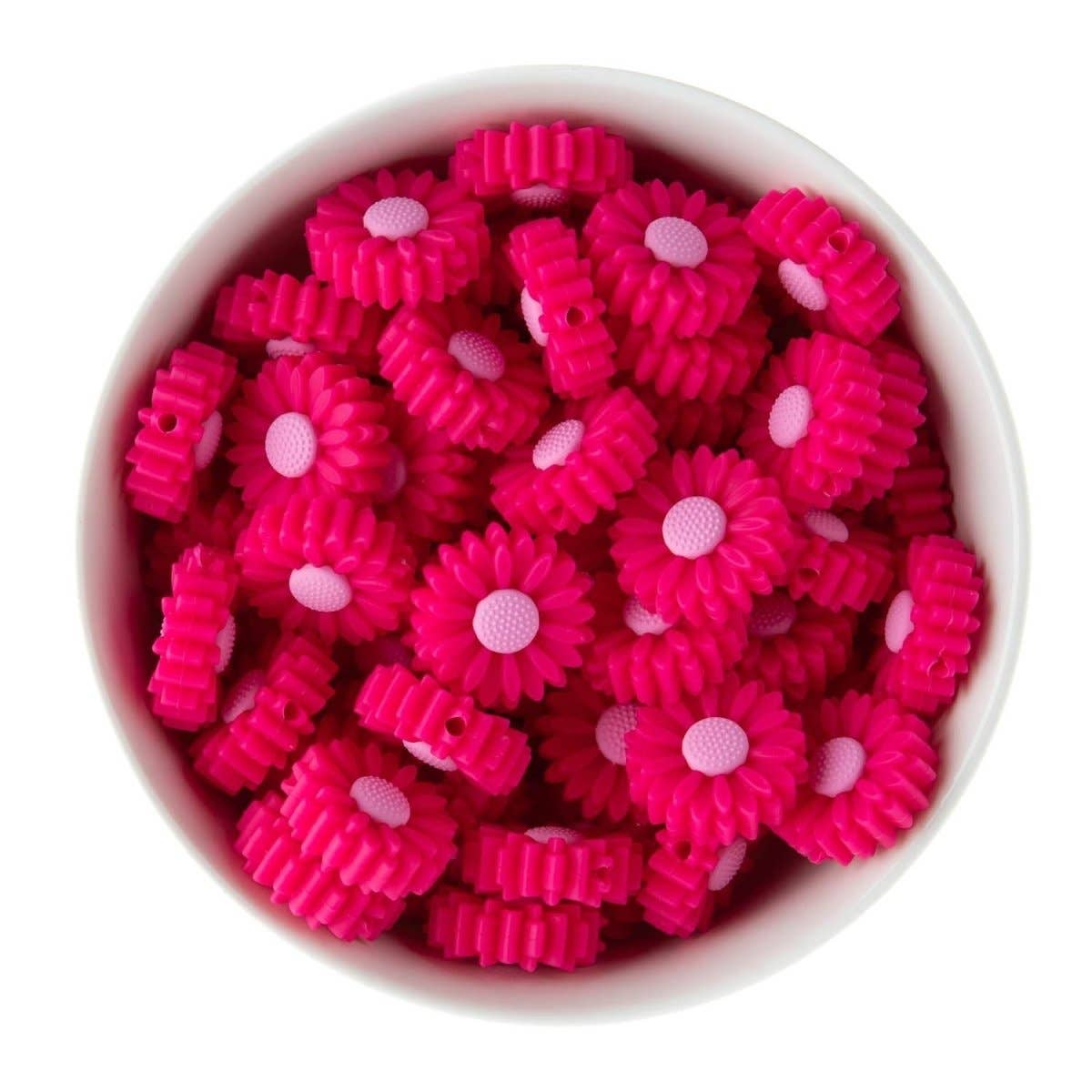 Cara & Co Silicone Craft Supply – Engroshandel Håndværk forsyninger – Daisy silikone fokalperler14